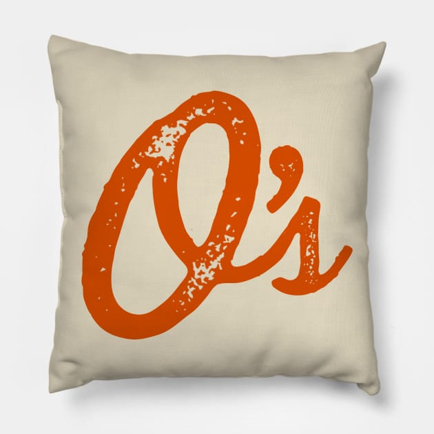 O's Pillow by Throwzack