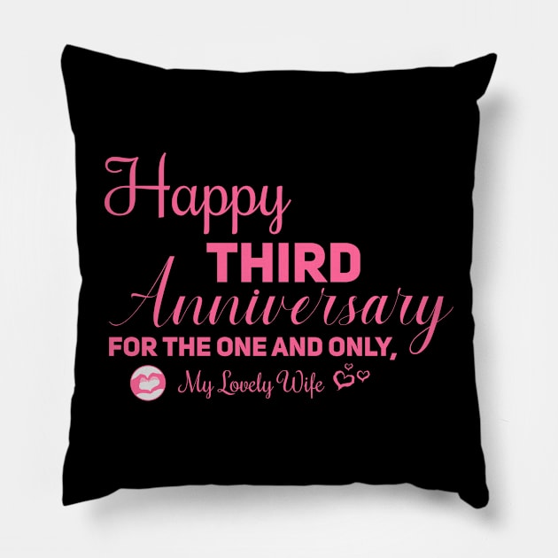 Happy third anniversary for the one and only, My lovely wife Pillow by Aloenalone