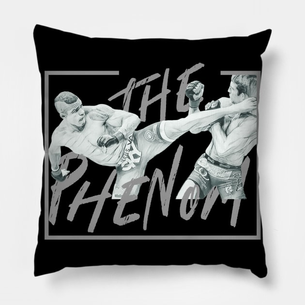 The Phenom Belfort Pillow by FightIsRight