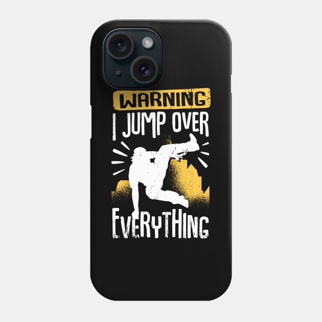 Funny Freerunning Freerunner Parkour Traceur Gift Phone Case by Dolde08