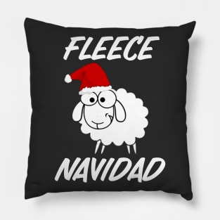 Fleece Navidad Pillow