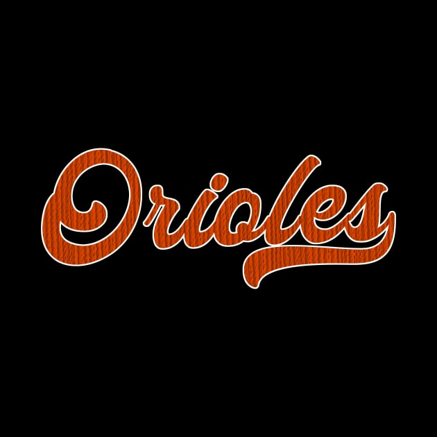 Orioles Embroided by CovpaTees