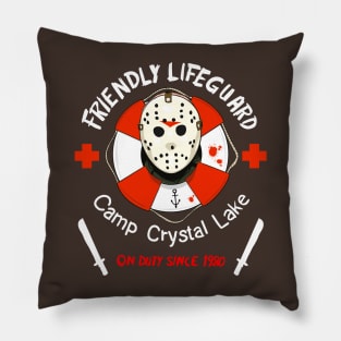 Friendly Lifeguard Pillow