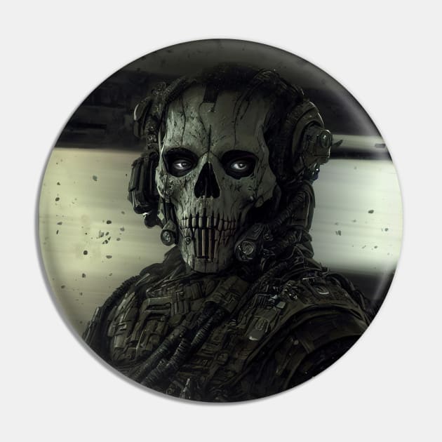 simon ghost riley simon riley ghost mw2 cod - Ghost - Pin