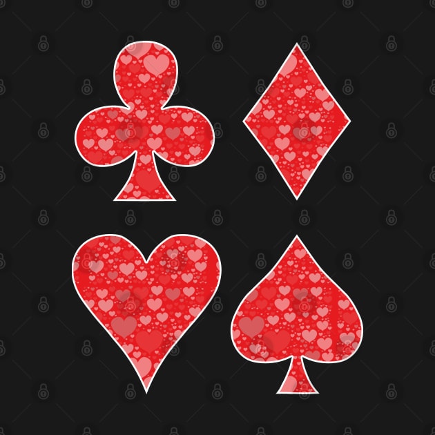 Playing Cards Hearts by DiegoCarvalho