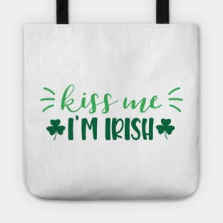 Kiss Me I'm Irish Tote