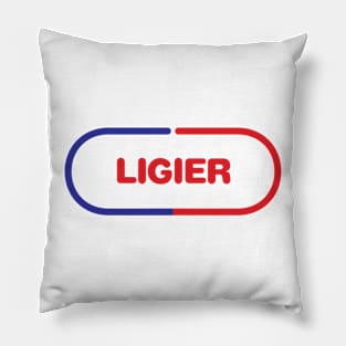 Ligier F1 Team 1980 Hockenheim logo Pillow