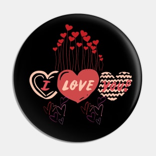 I Love You -Valentine’s Day Pin