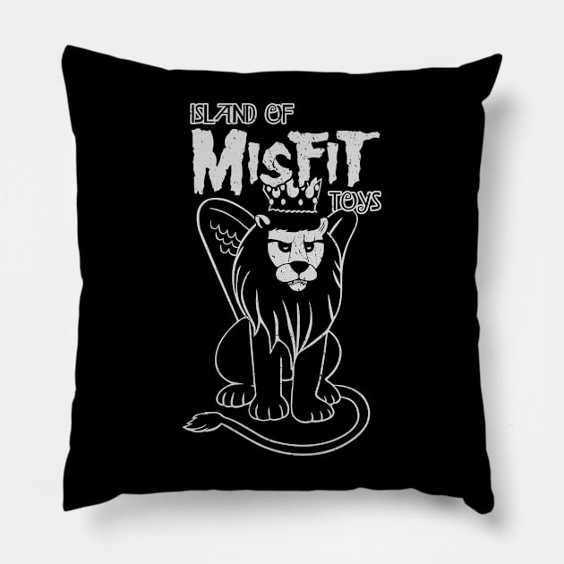 Misfit Toys Pillow by Tee Arcade