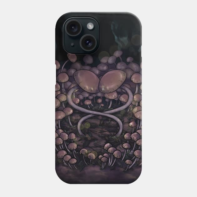 Psilocybe Allenii Phone Case by Thedustyphoenix