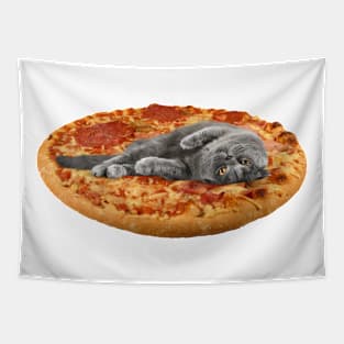 Pizza Cat Tapestry