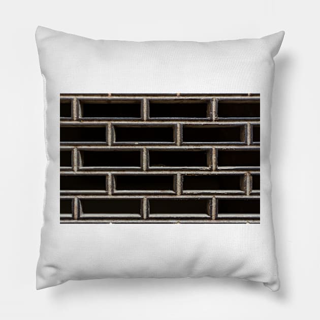 The Metal Grate Pillow by arc1
