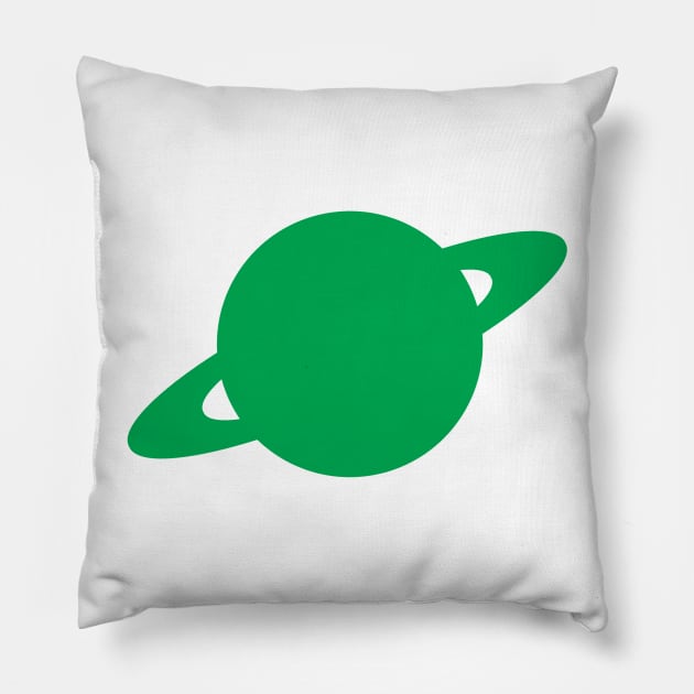 60s Galactic Hero Pillow by GloopTrekker