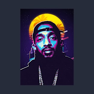 retro 80s nipsey hussle T-Shirt