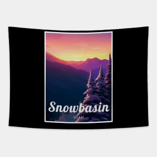 Snowbasin ski Utah USA Tapestry