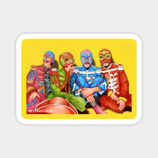 Sgt. Pepper Lucha Hearts Club Band Magnet