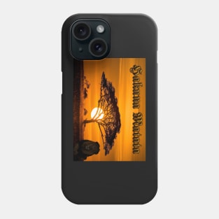 Hakuna Matata Perpendicular Phone Case