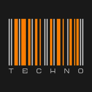 Techno Barcode T-Shirt