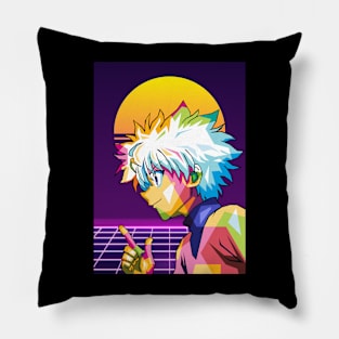 anime retro pop art Pillow