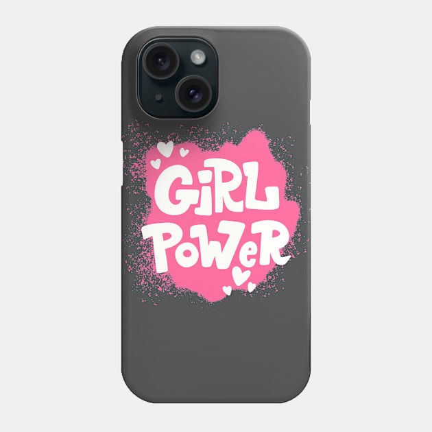 Girl power Phone Case by Mashmuh