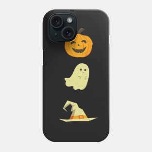 Cute and Spooky Halloween Staples Collection: Ghosts, Pumpkins, and more classics! Phone Case