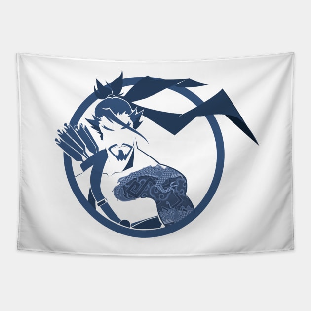 Hanzo Vector Tapestry by moonqiqi