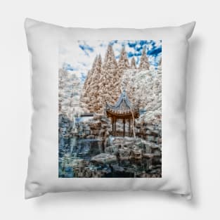 Chinese Garden Infrared Pillow