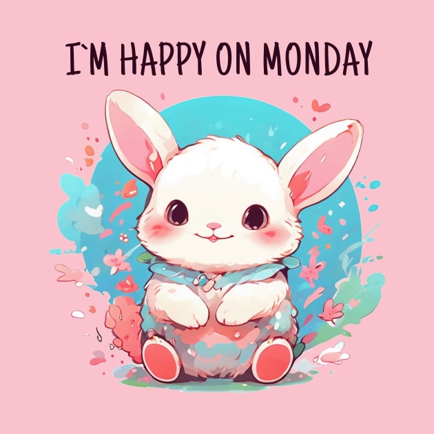 Happy monday rabbit by bswlife