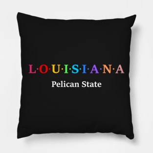 Louisiana, USA. Pelican State Pillow