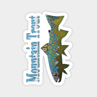 Mountain Trout II Magnet