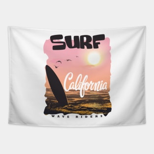 Surf California Design. Tapestry