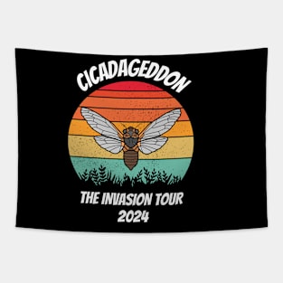 Cicada 2024, cicadageddon the invaion tour 2024 Tapestry