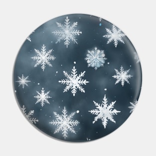 Snowflakes Pin