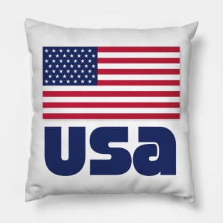 USA Stats and stripes Pillow