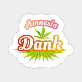 Amnesia Cannabis Strain Design Magnet