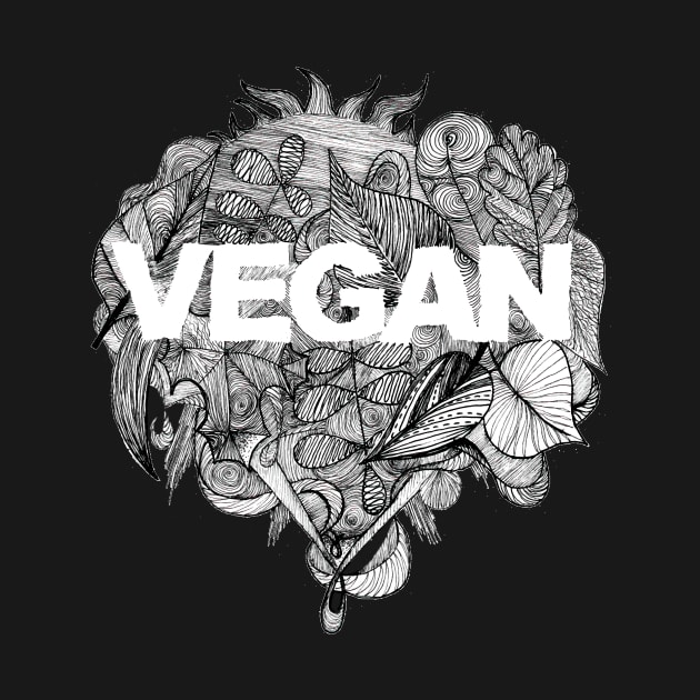 Vegan doodle by UndergroundOrchid