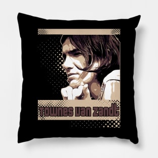 Townes Van Zandt // American singer Pillow