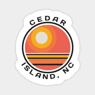 Cedar Island, NC Summertime Vacationing Sunrise Magnet