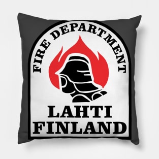 Lahti Finland Fire Department Pillow