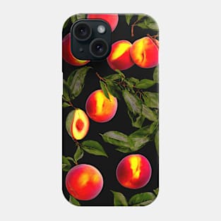 peach pattern Phone Case