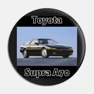 Toyota Supra A70 - Black and White Design Pin