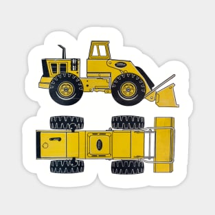 Mighty Loader - 1968 Box Graphic Magnet