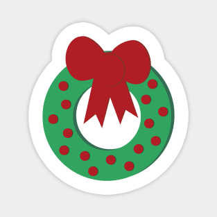 Holiday Wreath Magnet