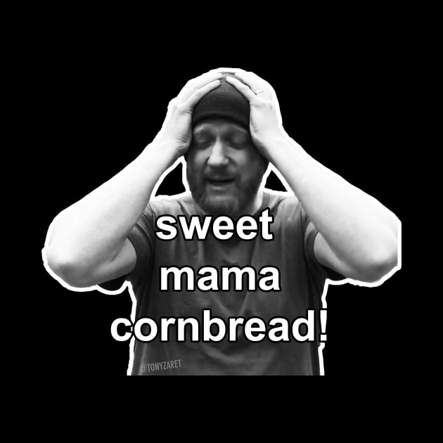 Sweet Mama Cornbread! (B&W) by tonyzaret