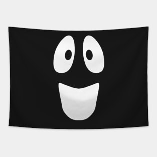 Cute Hallow Smile Tapestry