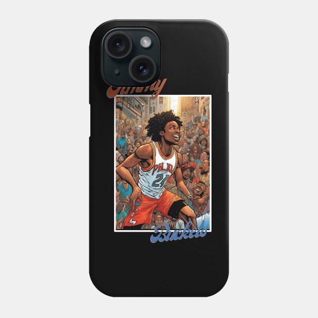 Jimmy Buckets victor illustration design Phone Case by Nasromaystro