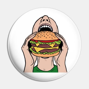 Big burger Pin