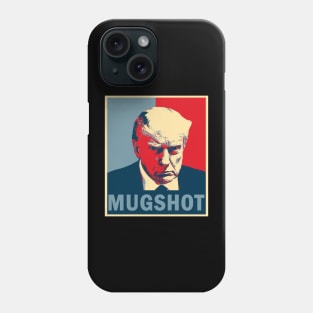Trump's mug shot Phone Case