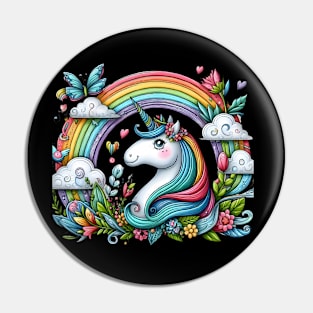 Unicorn Magic Pin