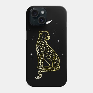 Yellow Cheetah Phone Case